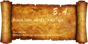 Bastien Arétász névjegykártya